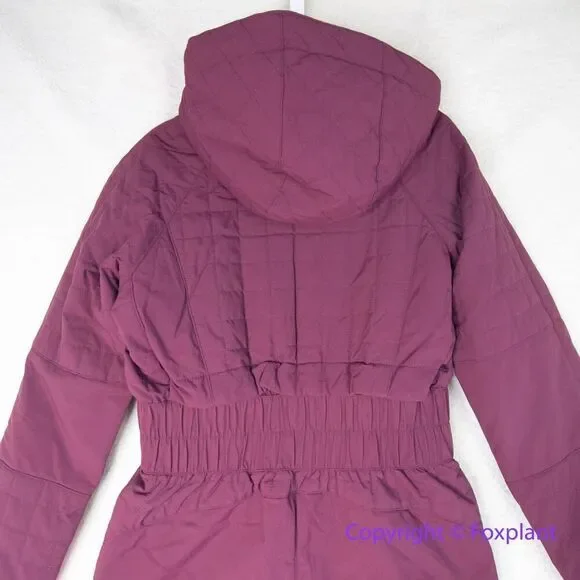 New! Free People Movement All Prepped Ski Suit in oxblood, size XL - Picture 13 of 16